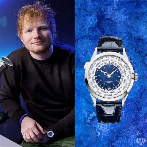 ed sheeran patek philippe watch|ed sheeran patek philippe worldtimer.